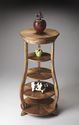 5 Tier Etagere Display Piece Light Wood Finish Mod