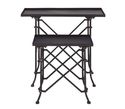 Stylish Non Corrosive Metal Accent Table in (Set o