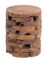 Teak Wooden Stool Rustic Contemporary DIstressed C