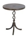 Top Grade Aluminum Accent Table with Contemporary 