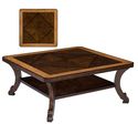 Solid Walnut Lido Cocktail Table Tuscan Walnut Fin