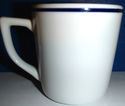 Vintage Starbucks 1994 Charming Rosanna Blue White