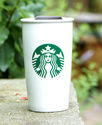 Starbucks&reg; Double Wall Ceramic Traveler, 12 fl oz
