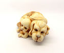 Dog/Puppy Harmony Kingdom Sculptured Box with Frie