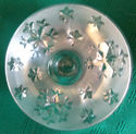Bella Lux Fine Lead Chrystal Candle Holder/Made in