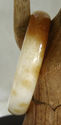 Hand Carved Jade/Agate Bangle/inside diameter 61mm