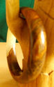 Natural Hand Carved Jade Bangle/inside diam 62