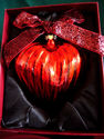 Large Red Heart Ornament/5" by 3 1/2"/Gift Box