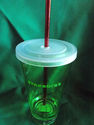 Starbucks Clear Green Poolside Durable Acrylic Tum