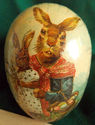Large Old Fashioned Easter Egg/6 x 5"