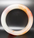 Natural Hand Carved Jade/Agate Bracelet/62 mm insi