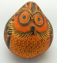 Hand Made Peruvian Decorative Bird Gourd