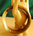 Natural Hand Carved Jade Bangle/inside diam 62