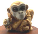 Harmony Kingdom Monkey Nature/Nurture Series/"Peac