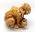 Harmony Kingdom Monkey Nature/Nurture Series/"Peac