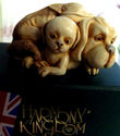 Dog/Puppy Harmony Kingdom Sculptured Box with Frie
