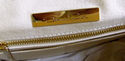 Oscar de La Renta Floral Lace Canvas Handbag