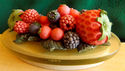 Fruit Bowl Candle Topper/4" by 2 1/2"