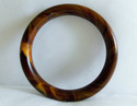 Tiger Eye Hand Carved Bangle/inside diam 64mm