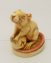 Harmony Kingdom Mouse "Finky"/Netsuke Figurine