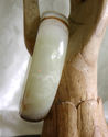 Natural Hand Carved Jade/Jadeite Bangle/62mm insid
