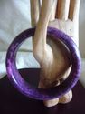  Hand Carved  Jade Bangle/inside diam 63mm