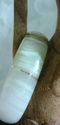 Hand Carved Jade/Jadeite Bangle/inside diameter 62