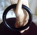 Tiger's Eye  Stone Bangle inside diam 64mm