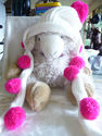 Adorable Pom Pom Knit Winter Hat