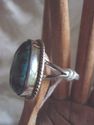 Navajo Bisbee Turquoise/Sterling Silver Ring size 