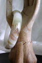 Hand Carved Natural Jade/Jadeite Bangle/62mm insid
