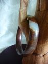 Natural Hand Carved Jade/Jadeite Bangle/inside dia