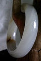 Hand Carved Jade Bangle/inside diameter 63mm