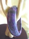  Mulberry Hand Carved  Jade Bangle/inside diam 63m
