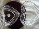 Cristal d'Arques  Heart Jewelry Trinket Box France