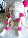 Adorable Pom Pom Knit Winter Hat