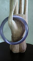 Hand Carved Jade/Opal  Bangle/inside diameter 60mm