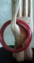 Hand Carved Jade/Jadeite Bangle/inside diameter 60
