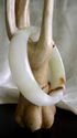 Natural Hand Carved Jade/Jadeite Bangle/62mm insid