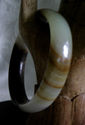 Hand Carved Jade Bangle/inside diameter 62mm