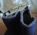 Baby's Blue Sherpa Boots/size 3/9-12 months