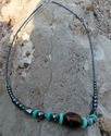 Navajo Hand Made Turquoise Hemitite & Tiger Eye St