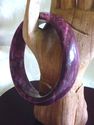 Pomegranate Hand Carved Jade Bangle/inside diam 63
