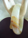 Jade/Jadeite Natural Hand Carved Bangle Bracelet/6