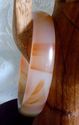 Natural Hand Carved Jade/Jadeite Bangle/inside dia