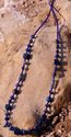 Hand Made Navajo Lapis Lazuli 21" Necklace