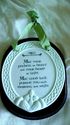 Ceramic Plaque with Irish Blessing/5" by 4 1/2'