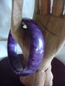  Hand Carved  Jade Bangle/inside diam 62mm
