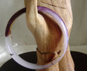 Hand Carved Jade/Agate Bangle/inside diameter 58mm