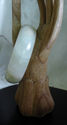 Hand Carved Jade/Jadeite Bangle/inside diameter 62